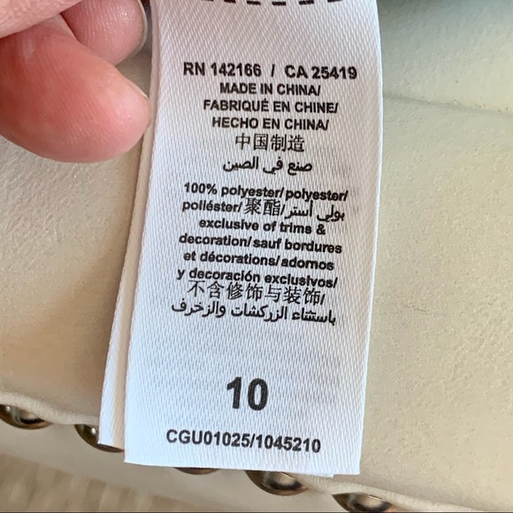 ELLA MOSS Smocked Retro Print Bell Sleeve Dress Boho 60’s 70’s Flower Power 10 - Picture 6 of 16